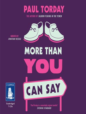 cover image of More Than You Can Say